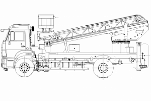 Автогидроподъемник ПСС-131.18Э на шасси 43253