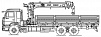Бортовой автомобиль 6586-322-01 с КМУ PALFINGER INMAN IT-150 на шасси КАМАЗ-65117