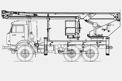 Автогидроподъемник ПСС-141.29Э на шасси 5350