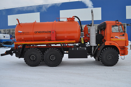 Автоцистерна АКН-10 УЗСТ 6619-С8 на базе шасси КАМАЗ-43118