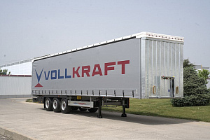 Шторный полуприцеп VollKraft 11025.01