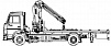 Эвакуатор 658625-0010-03 с КМУ Palfinger 13500T