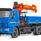 Бортовой автомобиль 6586-322-01 с КМУ PALFINGER INMAN IT-150 на шасси КАМАЗ-65117