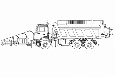 Комбинированная дорожная машина ДМК-55