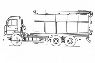 Загрузчик сухих кормов 47510С (ЗСК-20,0)