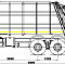 Мусоровоз с задней загрузкой 585190 (Zoeller Medium XL)