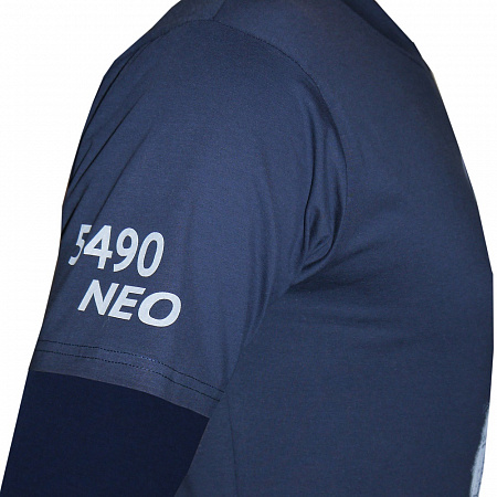 333.04240100 Футболка "КАМАЗ 5490 NEO" размер-48 Синий меланж