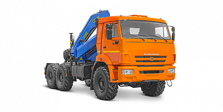 Седельный тягач 658611-0000301-03 с КМУ ИНМАН ИМ 150