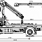 Эвакуатор 658625-0010-03 с КМУ Palfinger 13500T