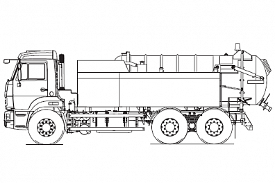 Машина илососная КО-507А-2