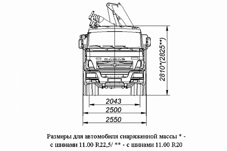 Бортовой автомобиль 6586-403-01 с КМУ FASSI F245A.0.22 на шасси КАМАЗ-65117