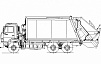 Мусоровоз с задней загрузкой КО-440В1-01