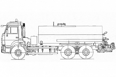 Автогудронатор АС-65115