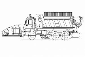 Дорожная машина ЭД-405В1