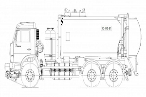 Мусоровоз КО-440-8Г
