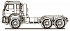 Шасси KAMAZ-65221-53
